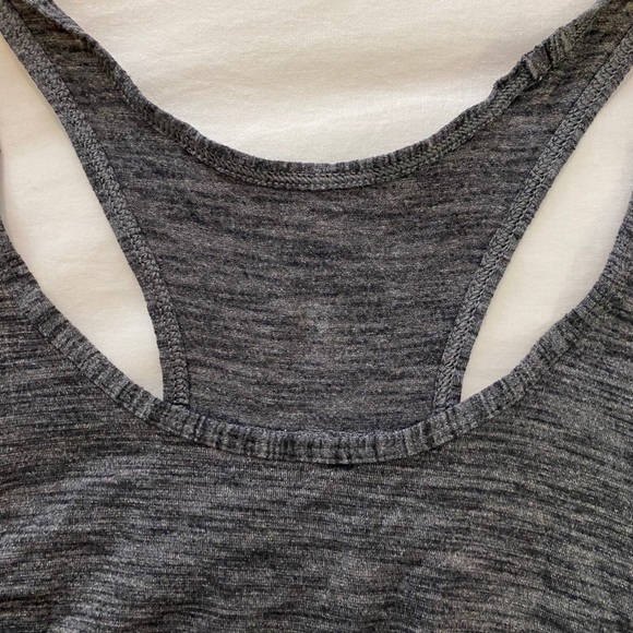 Lululemon racerback grey tank - Picture 3 of 5
